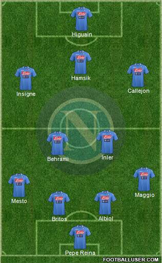 Napoli Formation 2013