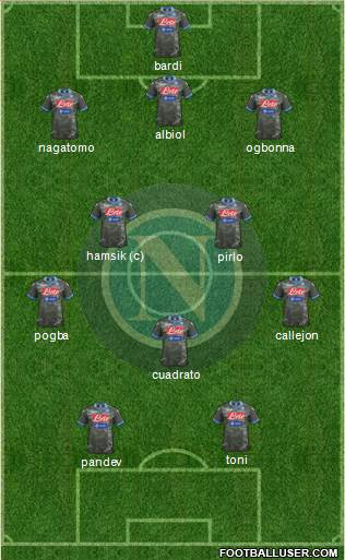 Napoli Formation 2013