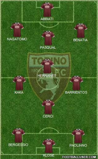 Torino Formation 2013