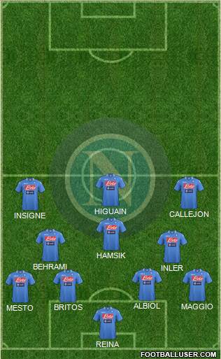 Napoli Formation 2013