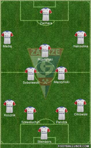Gornik Zabrze Formation 2013