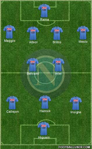 Napoli Formation 2013