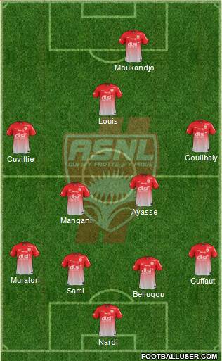 A.S. Nancy Lorraine Formation 2013