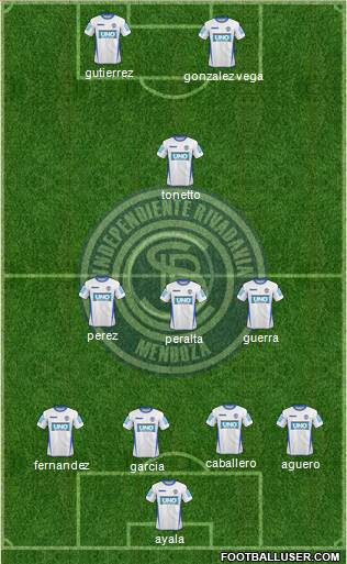 Independiente Rivadavia de Mendoza Formation 2013