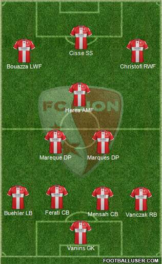 FC Sion Formation 2013