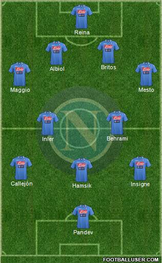 Napoli Formation 2013