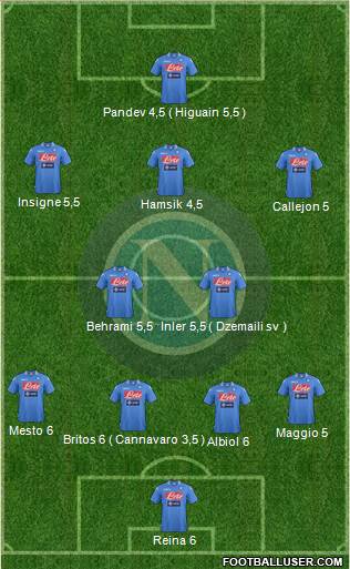 Napoli Formation 2013