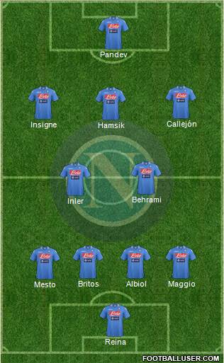 Napoli Formation 2013