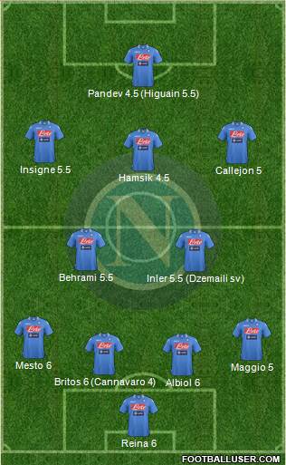 Napoli Formation 2013