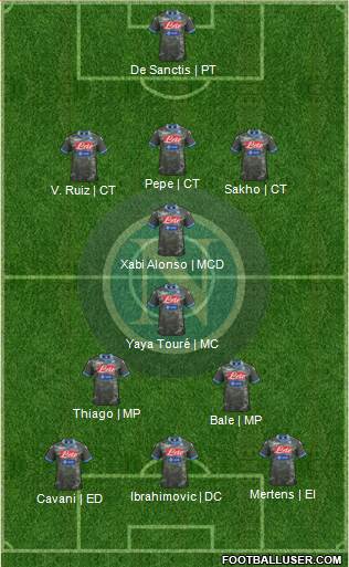 Napoli Formation 2013