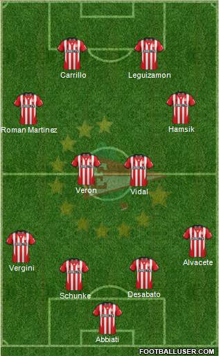 Estudiantes de La Plata Formation 2013