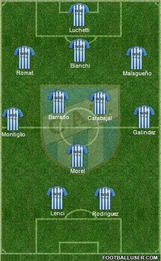 Atlético Tucumán Formation 2013