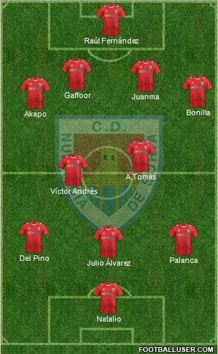 C.D. Numancia S.A.D. Formation 2013
