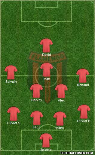 Flamengo EC de Arcoverde Formation 2013