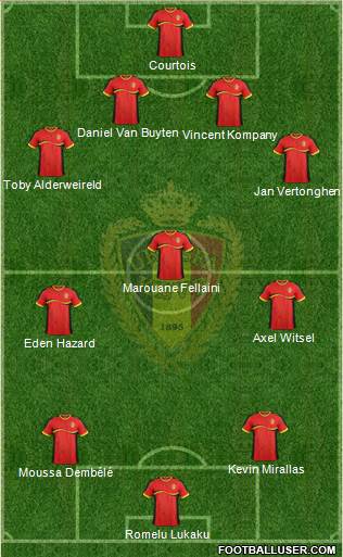 Belgium Formation 2013