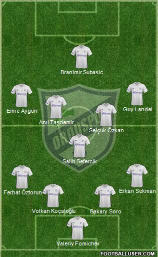 Orduspor Formation 2013