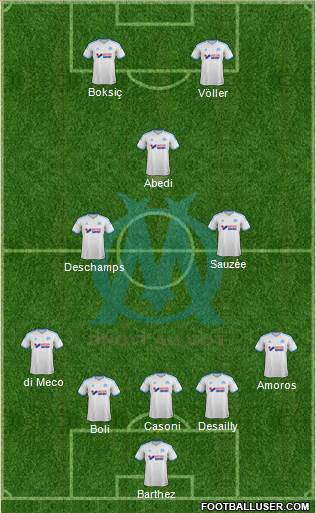 Olympique de Marseille Formation 2013