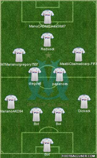 Olympique de Marseille Formation 2013