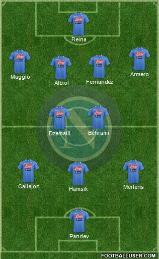 Napoli Formation 2013