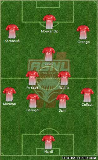 A.S. Nancy Lorraine Formation 2013