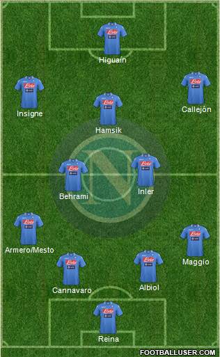 Napoli Formation 2013