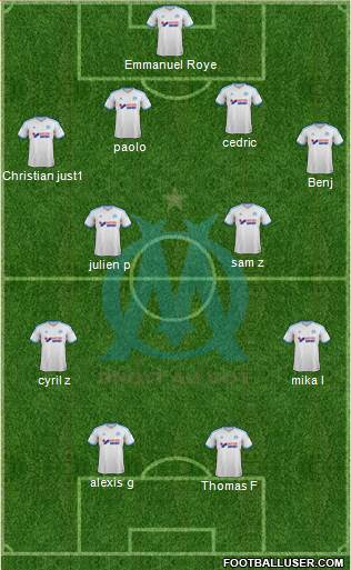 Olympique de Marseille Formation 2013
