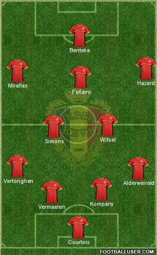 Belgium Formation 2013