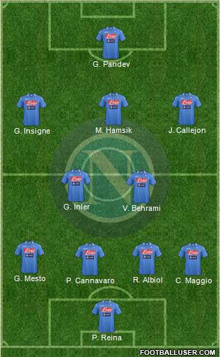 Napoli Formation 2013