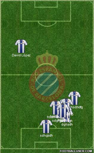 R.C.D. Espanyol de Barcelona S.A.D. Formation 2013