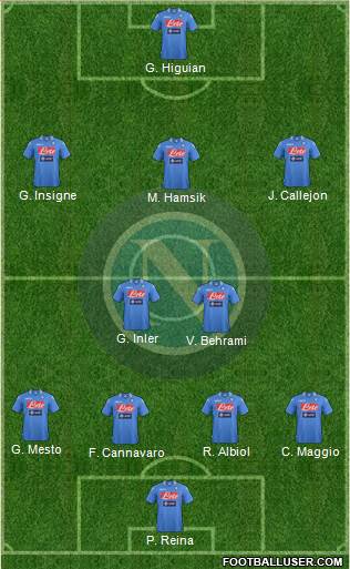 Napoli Formation 2013