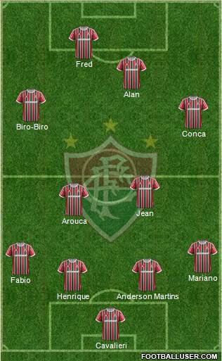 Fluminense FC Formation 2013