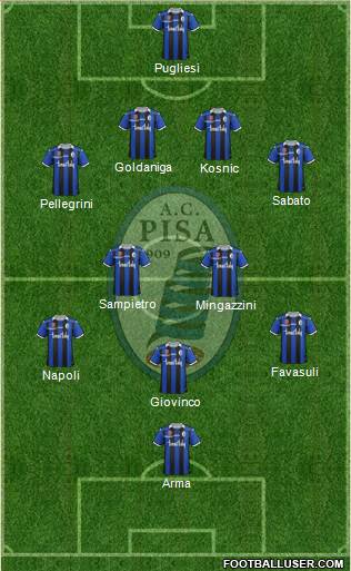 Pisa Formation 2013