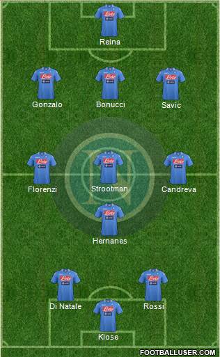 Napoli Formation 2013