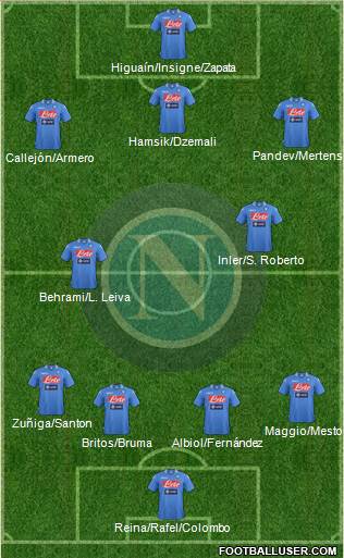 Napoli Formation 2013