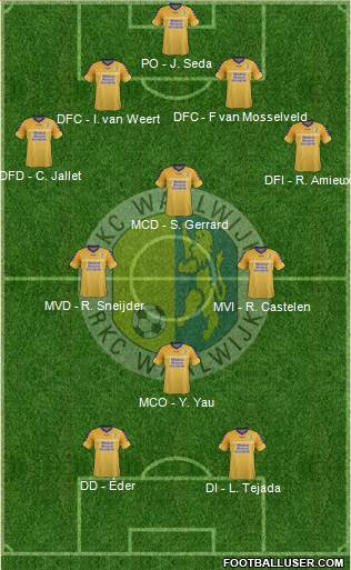 RKC WAALWIJK Formation 2013