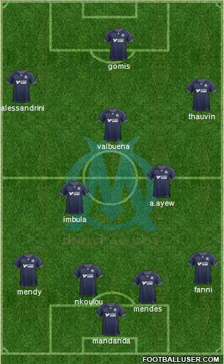 Olympique de Marseille Formation 2013