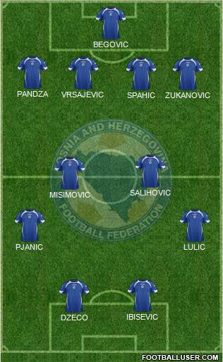 Bosnia and Herzegovina Formation 2013