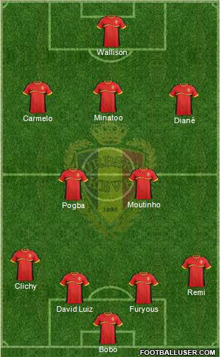 Belgium Formation 2013
