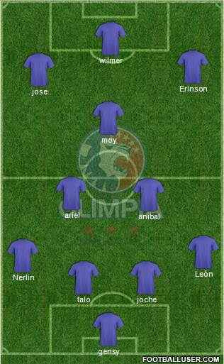 CD Olimpia Formation 2013