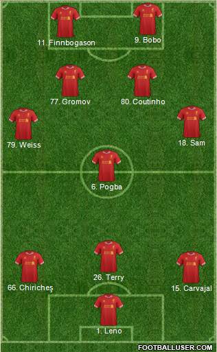 Liverpool Formation 2013
