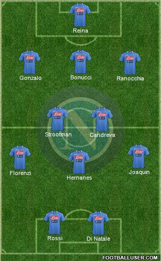 Napoli Formation 2013