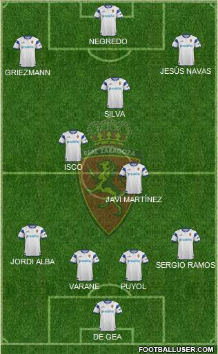 R. Zaragoza S.A.D. Formation 2013