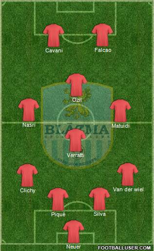 FK Blazma Rezekne Formation 2013