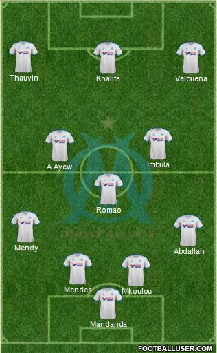 Olympique de Marseille Formation 2013