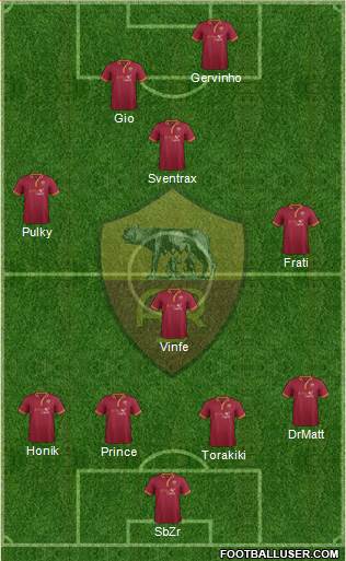 AS Roma Formation 2013