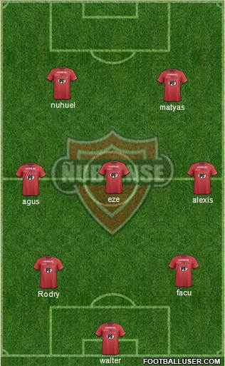 CD Ñublense S.A.D.P. football formation