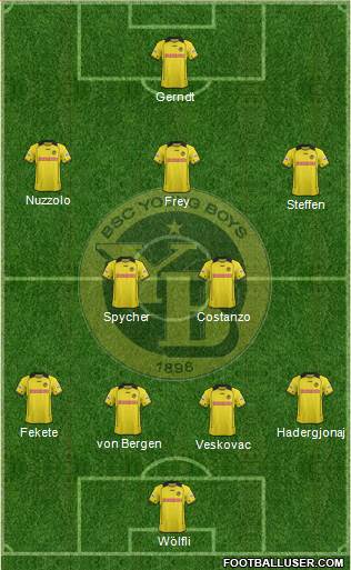BSC Young Boys Formation 2013