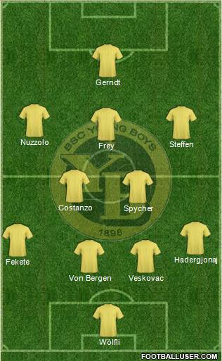 BSC Young Boys Formation 2013
