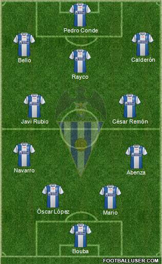 C.D. Alcoyano Formation 2013
