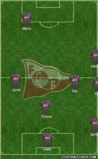 Fredrikstad FK Formation 2013